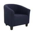 thumbnail image 1 of Xingzhi Polyester Stretch Tub Chair Cover Full Protection And Comfort For Chair Easy To Replace Easy Care dark blue 1Set, 1 of 6