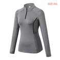 thumbnail image 4 of Jumpingount Ropa interior térmica para mujer, ropa interior cálida para mantener el calor, invierno, otoño, manga larga, Color sólido, secado Prendas para la parte del cuerpo Gris XXL, 4 of 6