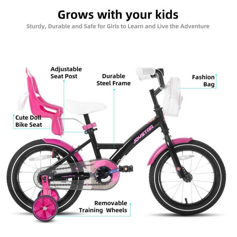 JOYSTAR Keano 14 inch Kids Bike for Girls, Children Bicycle in