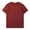 Wine, variant on Mlzmgr Cotton T Shirts for Men Breathable Short Sleeve Crewneck Basic Men's Tops Solid Color S-3XL