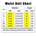 thumbnail image 2 of Women/Men Sauna Waist Trainer Corset Sweat Belt for Weight Loss Compression Trimmer Workout Fitness, 2 of 13