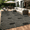 Black, variant on LUOVEN 4x6 Reversible Outdoor Waterproof Rug Plastic Straw Patio Mat for Backyard, Deck, RV, Camping, Porch, Black & White