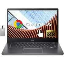 Acer Chromebook Plus 14" FHD Touchscreen Laptop, Intel i3-N305 Processor, 8GB RAM, 640GB Storage (512GB SSD 128GB USB Card), Intel UHD Graphics, 1080P Webcam, Chrome OS, Gray