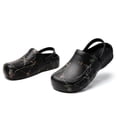 thumbnail image 4 of Men’s Garden Clogs with Woodland Print, Lightweight Waterproof EVA Slip Resistant Outdoor Yard Shoes with Adjustable Heel Strap, 4 of 6