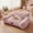 Pink, variant on Exnote 24" Corduroy Cat Sofa Bed, Ultra Soft Fluffy Pet Couch with Removable Washable Cover, Modern Supportive Cat Chair for Indoor Cats and Dogs, Grey