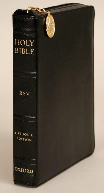 Catholic Bible-RSV-Compact Zipper (Hardcover) - Walmart.com - Walmart.com