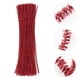 thumbnail image 4 of 100 piezas 30 cm de longitud DIY barra trenzada de felpa adorno de árbol de Navidad niños juguete decoración de Navidad (rojo), 4 of 7