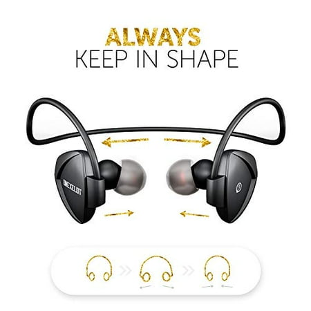 Wireless Headphones Sport Bluetooth Earbuds with Microphone Wireless Earphones Sport, Running Headphones - Best Sports