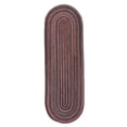 thumbnail image 1 of Colonial Mills Rug BA40R030X132 2 ft. 6 in. x 11 ft. Braided Wool Runner  Sunset Red, 1 of 1