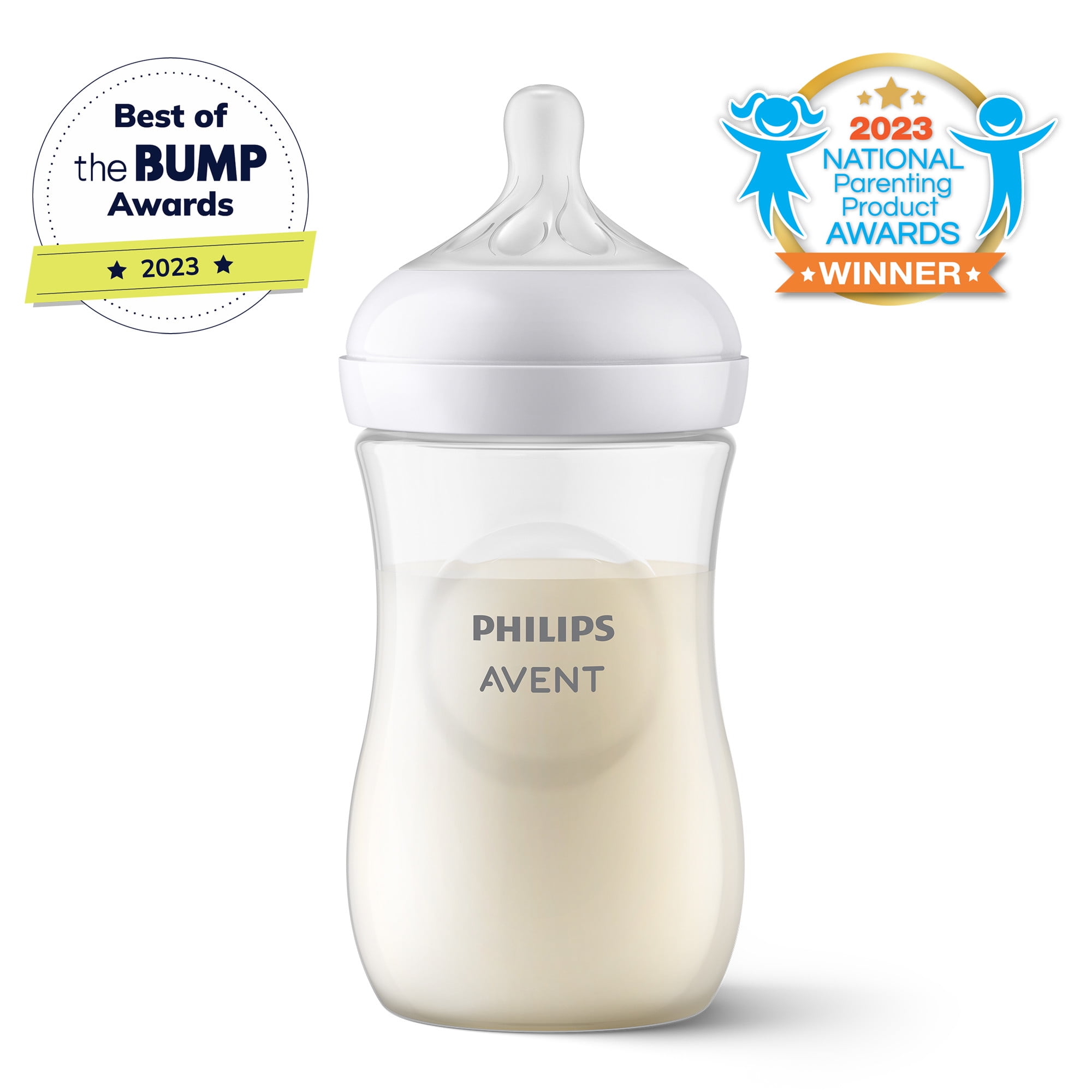 Philips Avent Natural Baby Bottle with Natural Response Nipple Newborn Gift Set, SCD837/03