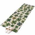 thumbnail image 2 of St Patrick's Day 2'x6' Runner Rug, Spring Green Shamrock Vintage Rustic Beige Washable Non-Slip Area Rugs for Hallway Kitchen Floor Bedroom Entryway, Laundry Carpet Decoration Indoor Mat, 2 of 9