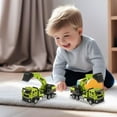 thumbnail image 5 of kladzum Toddler Boys Toys for 3-6 Years Old, Inertial Alloy Engineering Vehicle Series for Boys Excavator Concrete Tanker Truck Cranes and Bulldozer Toys, 5 of 7