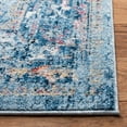 thumbnail image 3 of SAFAVIEH Bristol Margaret Oriental Polyester Area Rug, Blue/Light Gray, 5'1" x 7'6", 3 of 11