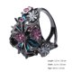 thumbnail image 5 of Anillo con diseño de araña, interesante anillo de aleación único, joyería para adultos, hombres y mujeres (talla 10), 5 of 7