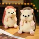 thumbnail image 2 of Simulation / Cute / Soft / Hedgehog Plush Toy / Lifelike Hedgehog Doll Pendant with Bell / Children's Birthday Giftcofee20cm Deng Xun unisex, 2 of 2