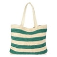 thumbnail image 2 of No Boundaries Women's Cherry Beach Tote Bag, Green Cherry, 2 of 6