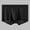 Black, variant on Men's Ice Silk Stretch Mid Rise Comfortable Natural Silk Liner Crotch Briefs Men Comfort Band Briefs Men Men Rugged Underwear My Package