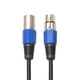 thumbnail image 3 of Cable XLR Balanceado Cable De Micrófono , Bocinas Y Cable Para Dispositivos Pro, 6 Pie Negro shamjiam Cable de micrófono XLR, 3 of 8