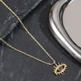 thumbnail image 4 of SmartBy Devil Eye Necklace for Women Rhinestone Evil Eye Pendant Sparkling Dainty Necklace Jewelry for Dating Party Gift Idea, 4 of 7