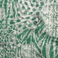 thumbnail image 1 of oneOone Cotton Poplin Green Fabric Animal Skin Sewing Craft Projects Fabric Prints By Yard 42 Inch Wide, 1 of 6