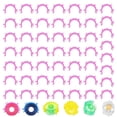 thumbnail image 1 of CraftMate 50-Piece Bobbin Clips & Thread Holder Set, Colorful Silicone Spool Organizer Clamps, Prevents Thread-Tails, Sewing Machine Accessory for Quilting & Embroidery, 5 Assorted Colors, 1 of 8