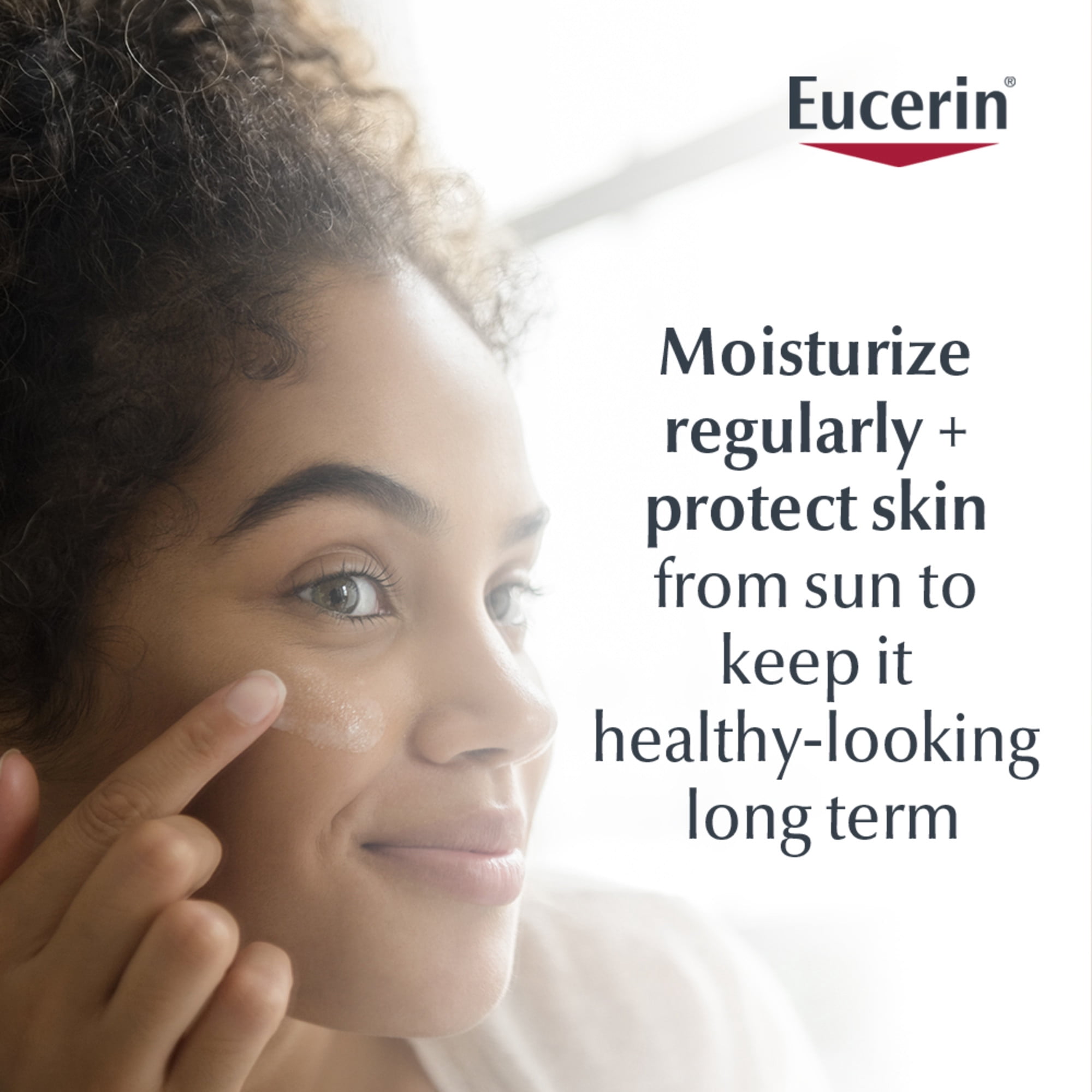 Eucerin Daily Protection Face Lotion for Sensitive Skin, SPF 30, 4 fl oz Bottle