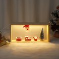 thumbnail image 3 of Soporte de Luz de Noche Navideña, Papá LED, Decoraciones, Soporte de Presentación, Mini Soporte de Decoración de Árbol de Navidad A, 3 of 5