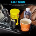thumbnail image 4 of VONTER Multifunctional car Cup Holder - Divided into Two car Cup Holder -car Special Drink Holder Adjust The Size Holder Drinks Bottle Water Cups Extendable Cup Holder cup that can hold coffee cups, 4 of 8