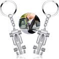 thumbnail image 1 of HAHADAXA 2 Pcs Car Key Chain, Racing Keychainm, F1 Formula One Racing Car Key Chain Car Metal Key Chain Car Model Key Chain for Boys and Men Who Love Cars, 1 of 7