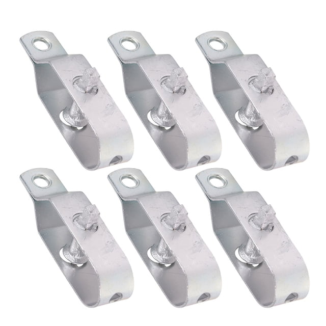 OUNONA 6Pcs Practical Wire Tensioner Steel Rope Tightener with Stable Installation Plated Silver