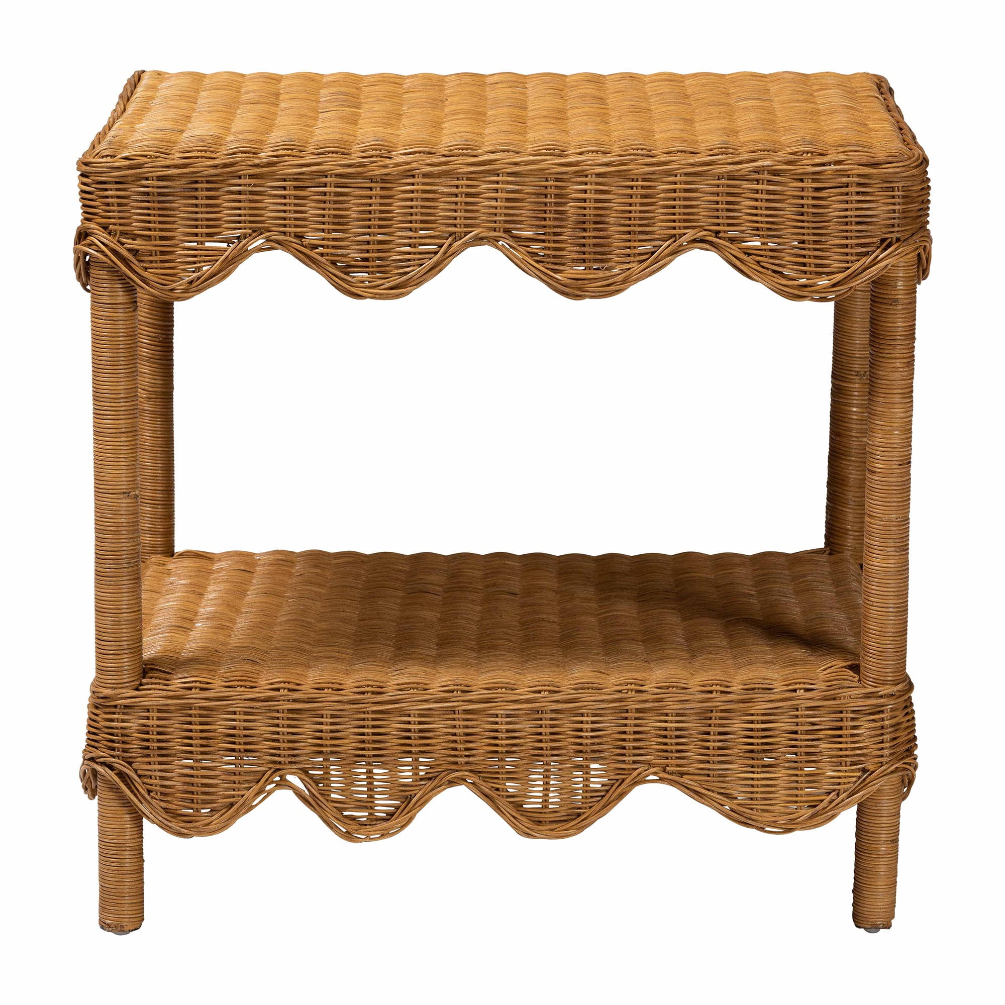 bali & pari Oteria Boho Side Table, Light Honey