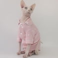 thumbnail image 3 of ZZ Autumn Rabbit Pajamas Sphinx Hairless Cat Clothes Cotton Breathable Skin-friendly Cute., 3 of 7