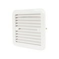 thumbnail image 1 of RV Modification Accessories Refrigerator Inverter Heat Dissipation Car White Side Air Outlet RV 1-way Dust-proof Ventilation Fan ,Long Lasting, 1 of 6