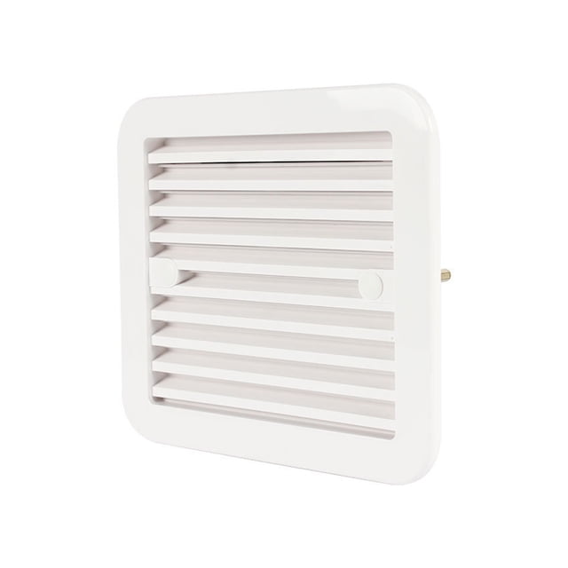 RV Modification Accessories Refrigerator Inverter Heat Dissipation Car White Side Air Outlet RV 1-way Dust-proof Ventilation Fan ,Long Lasting
