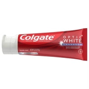 Colgate Optic White Toothpaste Travel Size, Sparkling Mint, 0.75 Ounce, Pack of 3