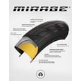 thumbnail image 2 of Eclat Mirage Tire 20 x 2.35 Clincher Folding Black 110tpi Silkshiled Protection, 2 of 2