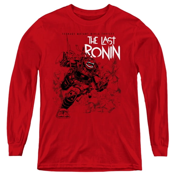 TMNT Teenage Mutant Ninja Turtles, Charging Ronin Youth Long-Sleeve T Shirt