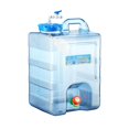 thumbnail image 2 of Water Container Water Bottle Carrier Water Storage Water Jug for RV BBQ Survival 24L, 2 of 8