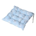 thumbnail image 1 of Xihbxyly oferta de hoy Cojín de pana gruesa de color sólido, cojín de grano de maíz, cojín para silla de comedor, cojín de tatami para oficina de estudiantes, 1 of 3