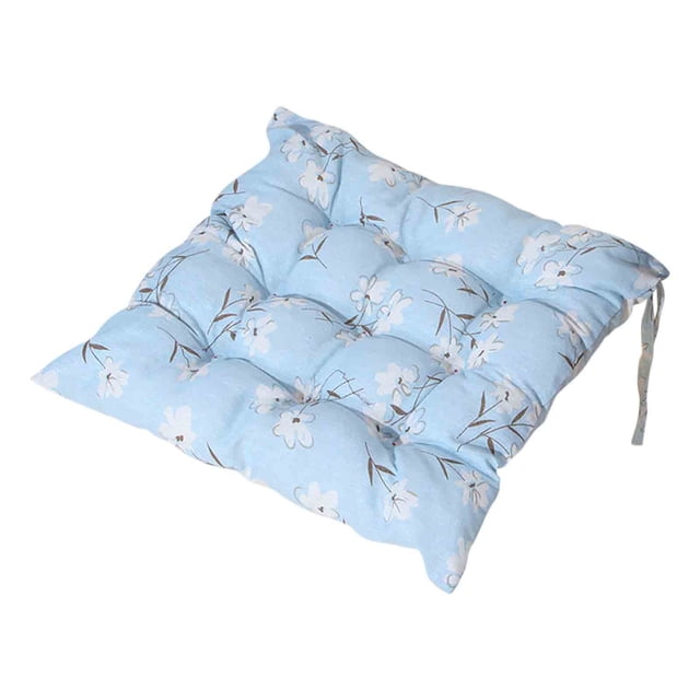 Xihbxyly oferta de hoy Cojín de pana gruesa de color sólido, cojín de grano de maíz, cojín para silla de comedor, cojín de tatami para oficina de estudiantes
