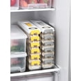 thumbnail image 4 of 4-Layer Food Storage Containers with Lids Dumpling Sealing Storage Box Stackable Food Containers Refrigerator Quick-freeze Box, 4 of 8