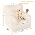 thumbnail image 2 of Puf MOMCAYWEX Kids con osito de peluche para niños/niñas, 2 of 6
