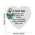 thumbnail image 3 of Pocket Hug,Card with Cute Mini Size Butterfly Tokens,DIY Sentimental Gift for Encouragement Anxiety Relief & Emotional Support,Inspirational Keepsake,Perfect for Holiday Gift(#002), 3 of 4