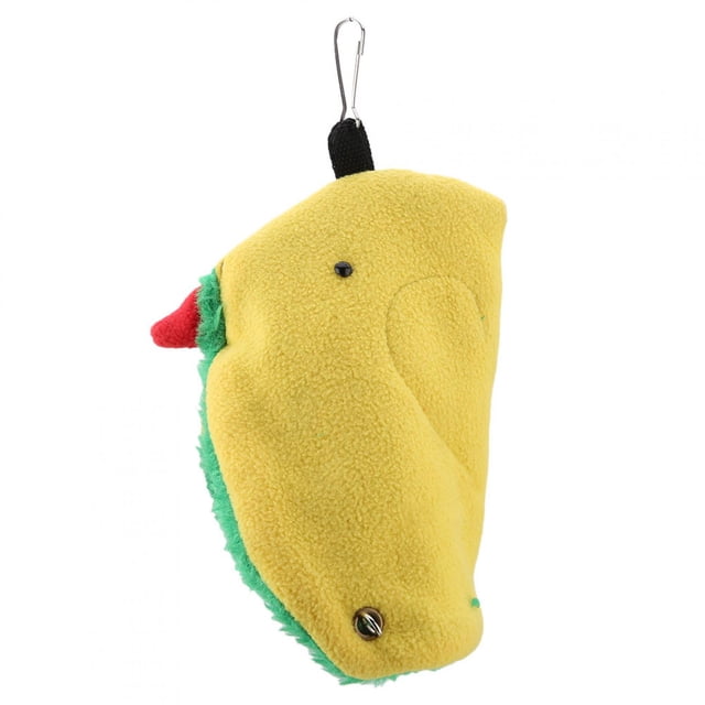 Pájaro loro triángulo felpa hamaca jaula feliz tienda cama colgante cueva juguete