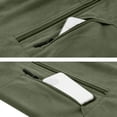thumbnail image 6 of Men's Windproof Lightweight Golf Vest Outerwear with Pockets, Softshell Sleeveless Jacket for Running Hiking Sports, S, 6 of 9