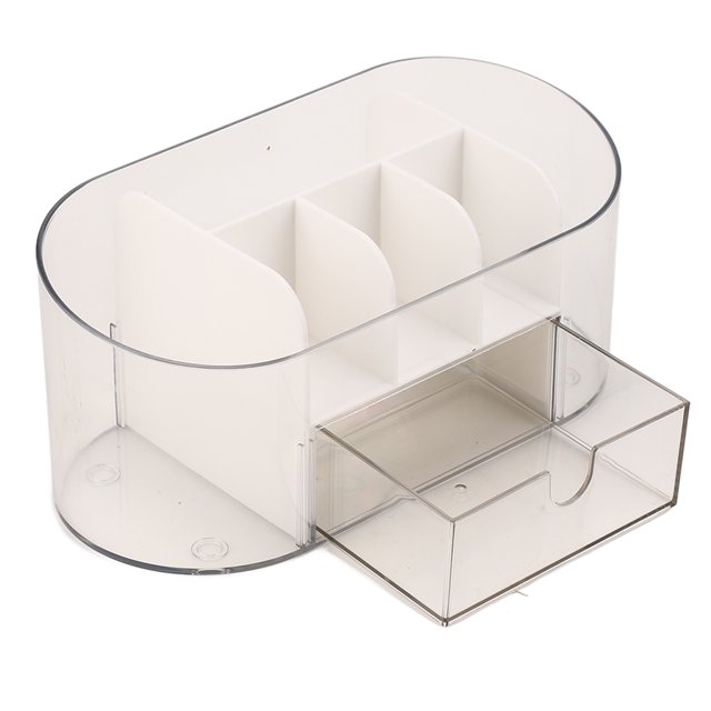Organizador cosmético, organizador de maquillaje Partición de rejilla Material ABS transparente para mesa de estudio para sala de almacenamiento para dormitorio ANGGREK Otros