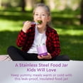 thumbnail image 4 of Bentgo Kids Stainless Steel Insulated Food Jar - Purple, 4 of 8