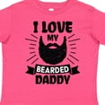thumbnail image 4 of Inktastic I Love My Bearded Daddy for Fathers Day with Grunge Boys Toddler T-Shirt, 4 of 5