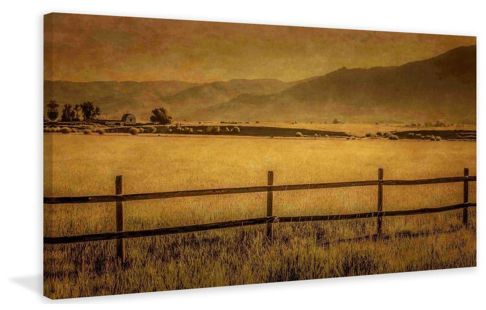 Marmont Hill Inc Marmont Hill - Yampa Valley Morning Painting Print on Canvas