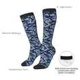 thumbnail image 5 of Bingfone Compression Socks for Women and Men Long Socks for Running Athletic Cycling Nurse-Dragons, 5 of 8